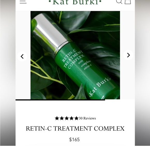 $190 Kat Burki Retin-C Treatment Complex NIB - Picture 1 of 3